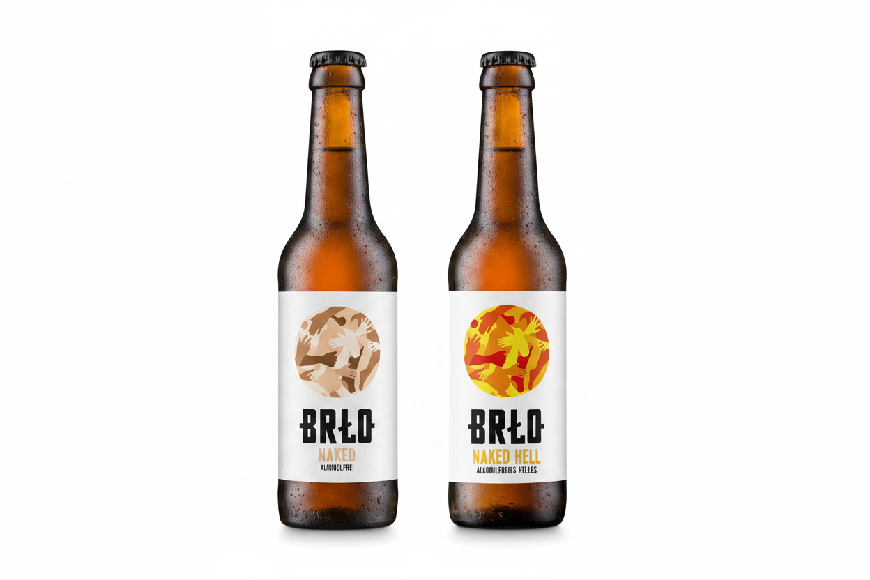 BRLO Naked 6 x 0,33 L + BRLO Naked Hell 6 x 0,33 L